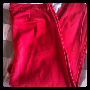 Old Navy Pixie pants red